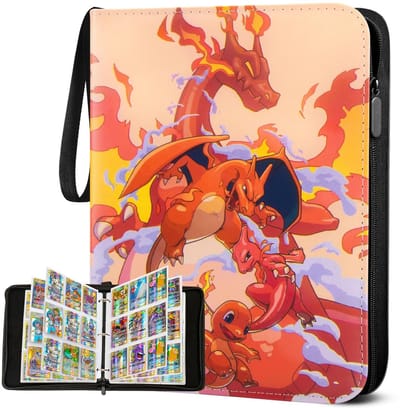 Dailygoods- Verzamelalbum Groot - 900 Kaarten - 50 Pagina's - Waterdicht - Draagbaar - Dubbele Bescherming - Kaartenbinder