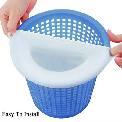 Dailygoods- Zwembadfiltersokken 10-pack - Bescherming voor zwembadmanden - Filters en skimmers - Duurzaam nylon gaas - Verlengt levensduur filtersysteem - Zwembadsok
