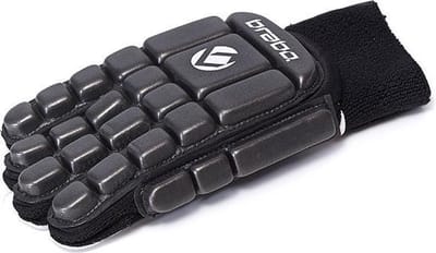 BRABO - bp1066 foam glove f3 full finger r. - Hockeyhandschoen heren - Zwart, wit