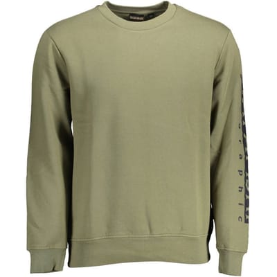 Crewneck Sweatshirt Met Grafische Mouwen