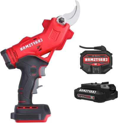 Draadloze Snoeischaar - Elektrische Snoeischaar Tuinschaar - Tuinonderhoud - Snijdt 1-1/4 inch hout - 900 sneden per lading - Zwart
