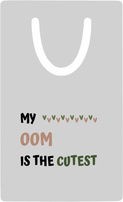Hacebo® - my oom is the cutest metalen boekenlegger- Oom - schattige oom - verjaardagscadeau - verjaardag - cadeau - cadeautje voor oom - oom artikelen - kado - geschenk - gift Bladwijzer boekenleggers - 7.6 cm x 5cm
