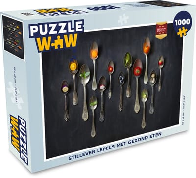 Puzzel Lepels - Gezond - Stilleven - Legpuzzel - Puzzel 1000 stukjes volwassenen