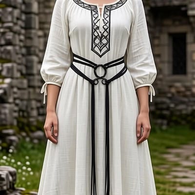 Dames Vintage Boheemse Lange Touwgordel - Verstelbare Gevlochten Taille Ceintuur met Kwastjes & Knooplus, Handgemaakte Look voor Halloween zwart