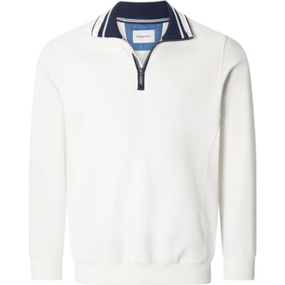 Babista herren Sweatshirt - 48/50 - wit - Plus Size