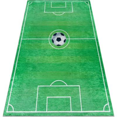 Kleden Rugsx BAMBINO 9731 tapijt wasbaar Pitch, voetbal voor 120x170 cm