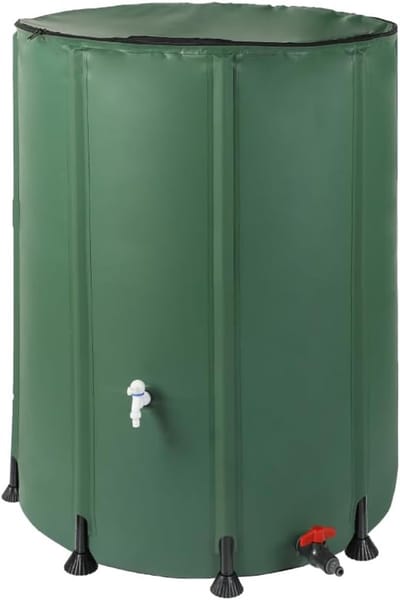 Regenton Opvouwbaar - Water Tank - Tuin Water Geven - Ruimtebesparend Ontwerp - 1000 Liter - Groen