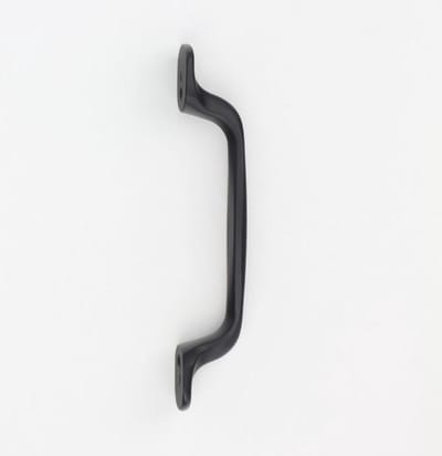 Deurgreep Loes - zwart - 96 mm