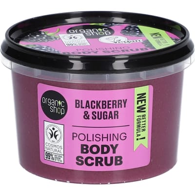 Organic Shop Polishing Body Scrub Blackberry & Sugar 250 Crème
