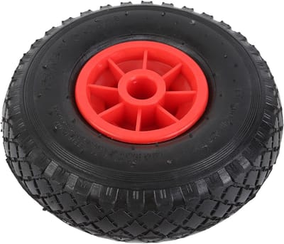 Jonlaki 10 Inch Kajakkar Wielen, Kajakkar Vervangende Band, Kanowagen Wiel, 10 Inch Opblaasbare Ti 10 Wielen met 3.004 Sterke Dragende Kajak Kano