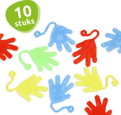 Isa's Friends® - Uitdeelcadeaus Plakhandjes - 10 stuks - Traktatie - Uitdeelcadeautjes voor Kinderen