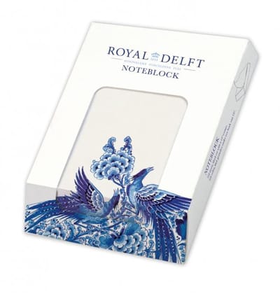 Bekking & Blitz - Memo blocnote - Notitieblok - Kunst - Royal Delft - Delfts blauw - Uniek design