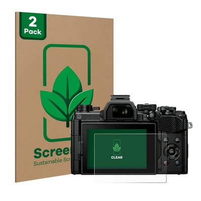 2 Stuks Screenprotector voor Olympus OM System OM-5 - Hoogwaardige Beschermfolie transparant