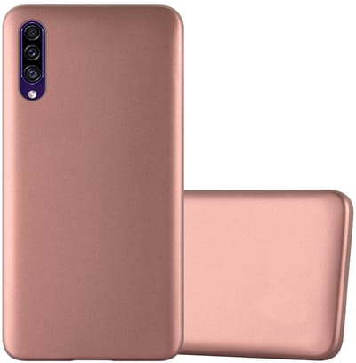 Cadorabo Hoesje geschikt voor Samsung Galaxy A50 4G / A50s / A30s in METALLIC ROSE GOUD - Beschermhoes gemaakt van flexibel TPU silicone Case Cover