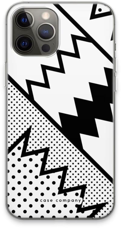 Case Company® - Hoesje geschikt voor iPhone 13 Pro Max hoesje - Pop Art #5 - Soft Cover Telefoonhoesje - Bescherming aan alle Kanten en Schermrand