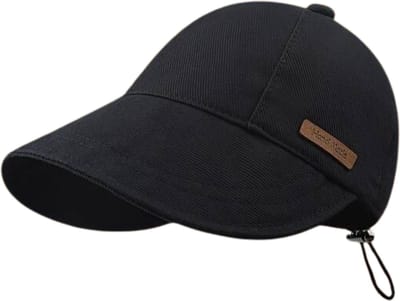 Livano Zonnehoed - Reishoed - UV Beschermende Hoed - Bucket Hat - Festival - Pet - Hoedje Voor Dames - Hoofdbescherming - Zwart