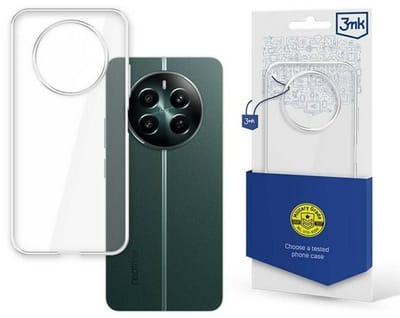 3MK Clear Case - Transparant Telefoonhoesje - Realme 12 - Ergonomisch Design - Duurzame Bescherming