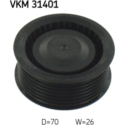 Rondsel/geleiderpoelie, V-riem SKF VKM 31401