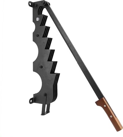 Boloning® Houtklover - Wandklover Deluxe - Inclusief Montageschroeven - Wandsplijter - Houtsplijter - Houtklover Voor Aanmaakhout - Houtkliever - Hout Klover - Houtklover Muur - Kloofmachine - Kloofwig - Splijtwig - Houtklover Manueel
