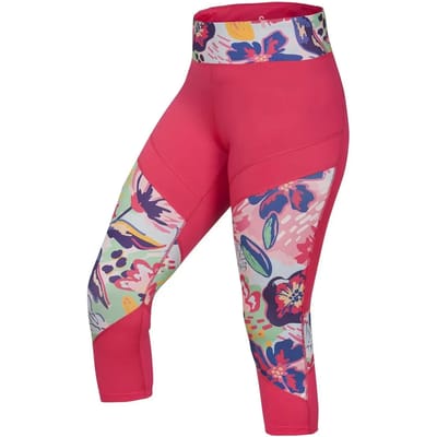Legging vrouw Ocun Rhea 3/4 pink