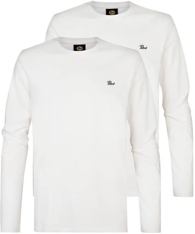 Petrol Industries M-3040-mlt180 T-shirt Met Lange Mouwen Wit M Man