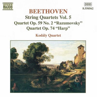 Kodály Quartet - Beethoven: String Quartets 5 (CD)