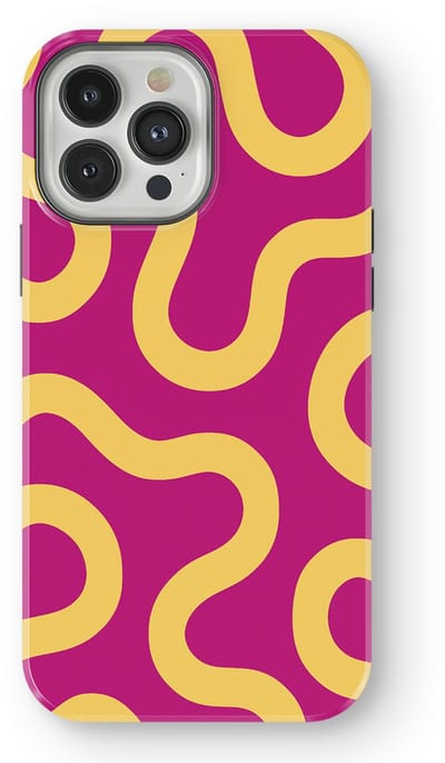 DripCase Motion Flow Tough Hoesje geschikt voor iPhone 13 Pro | Backcover met Mag | Trendy Design | Valbescherming | Candy Current