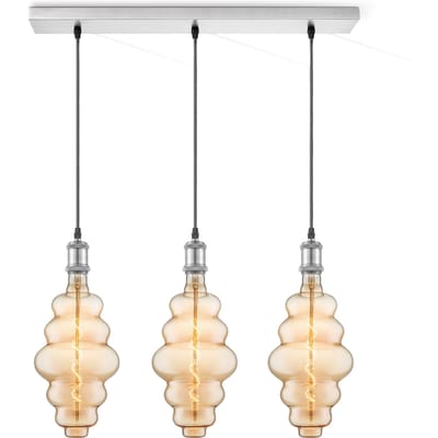 Home sweet home hanglamp Vintage 3L Beam Cloud - amber