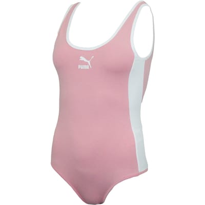 Puma Womens Classics T7 Bodysuit Tanktop Roze 579931 44