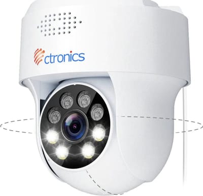 Bealive® Camera beveiliging - bluetooth - Wifi - App - 4x zoom - 355 graden draaibaar - Ingebouwde microfoon en luidspreker - Dag en nacht zicht Baby camera - Kinderen camera - Honden camera
