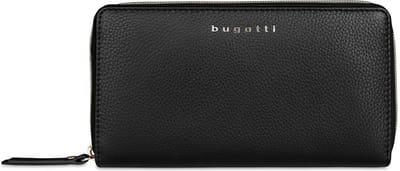 bugatti portemonnee Emilia Ladies Long Wallet Black zwart