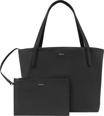ROECKL Leren Schoudertas Lana Handbag Black Zwart