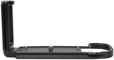 VT Goods - L-Shaped QR-L Plate - Camera Holder - Aluminium - Zwart - Quick Release Plate - Geschikt voor spiegelreflexcamera's - Kleur zwart