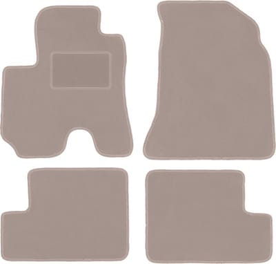 Beige veloursmatten voor: Toyota RAV4 II SUV 5-deurs (2000-2003)