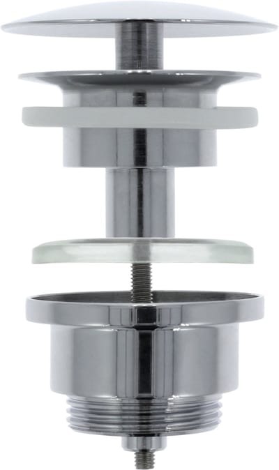 Afvoerplug Design - Niet Afsluitbaar - Chroom