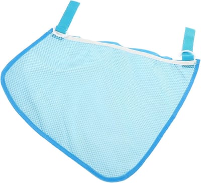 Kinderwagen Opbergtas - Luiertas Organizer - Baby Benodigdheden Meenemen - Handig Ophangsysteem - 35 x 34 cm - Blauw