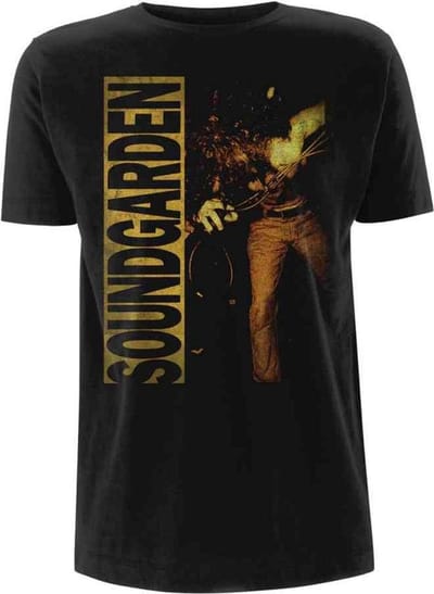 Soundgarden - Louder Than Love Heren T-shirt - S - Zwart