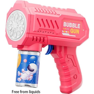 40 Gaten Raketwerper Handheld Draagbaar Elektrisch Automatisch Bellenblaas Pistool Feest Verjaardag Cadeau Speelgoed(zonder Belwater)