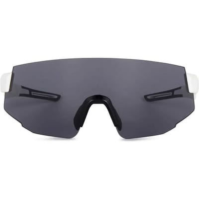 AGU Vigor Bril Unisex - Wit- UV400 Lenzen - Anti Fog coating - 2 extra lenzen - Anti-allergeen Oorpootjes - Inclusief Opberghoes