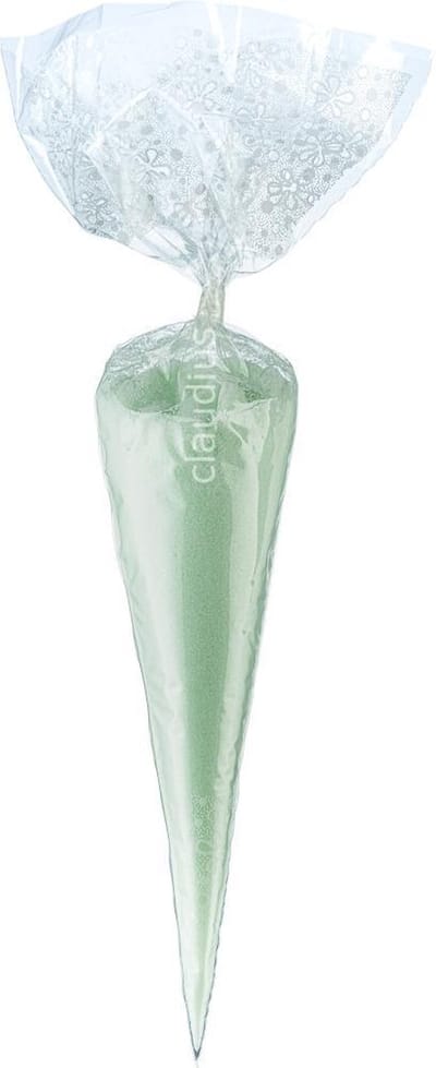 Scrubzout Eucalyptus - 300 gram in puntzak wit - set van 6 stuks - Hydraterende Lichaamsscrub
