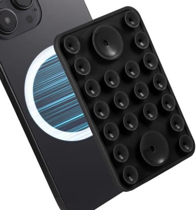 Suction houder voor je telefoon - Zwart -Handsfree
