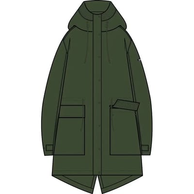 Lange parka voor dames Aigle Gore-Tex®