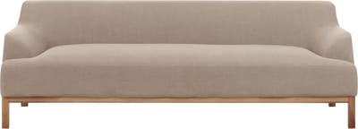SOSJO - Driezitsbank - Taupe - Polyester