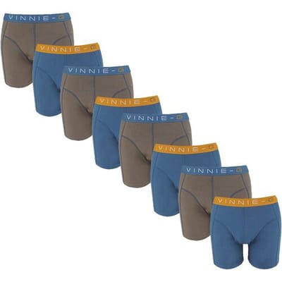 Vinnie-G Boys Kinder boxershorts Wakeboard Uni - 8-pack-128/134