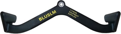 Pull Down Bar - Kabel Machine Bar - Rugspieren Trainen - Ergonomisch V-Design - Stabiel Staal - Zwart