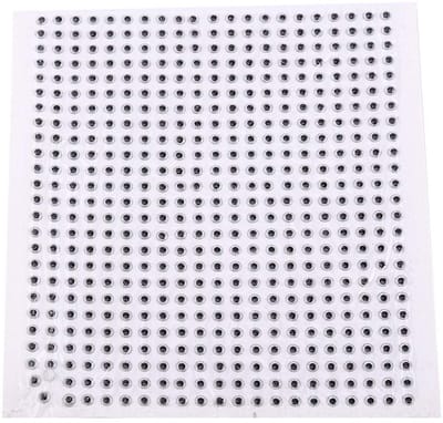 Dailygoods- Vissenlokken 3D Ogen - 500 Stuks 3/4/5mm - Vissen Aas - Vliegen Binden - DIY Lokken Maken - Sterke Kleeflaag - Vishaak