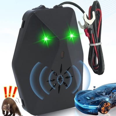 MKSS® Steenmarter Verjager Auto - Muizenverjager Ultrasone - Marterverjager