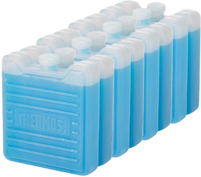 4x mini koelelementen Thermos 2 stuks