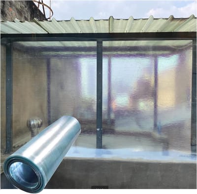 Kunststof Plaat - Polycarbonaat Glas - Kassen Bouwen - Slagvast UV-bestendig - 0.6x4m - Helder