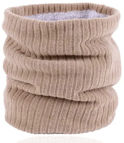 LGT JWLS Gevoerde Dames Sjaal - Colsjaal en Nekwarmer in Khaki